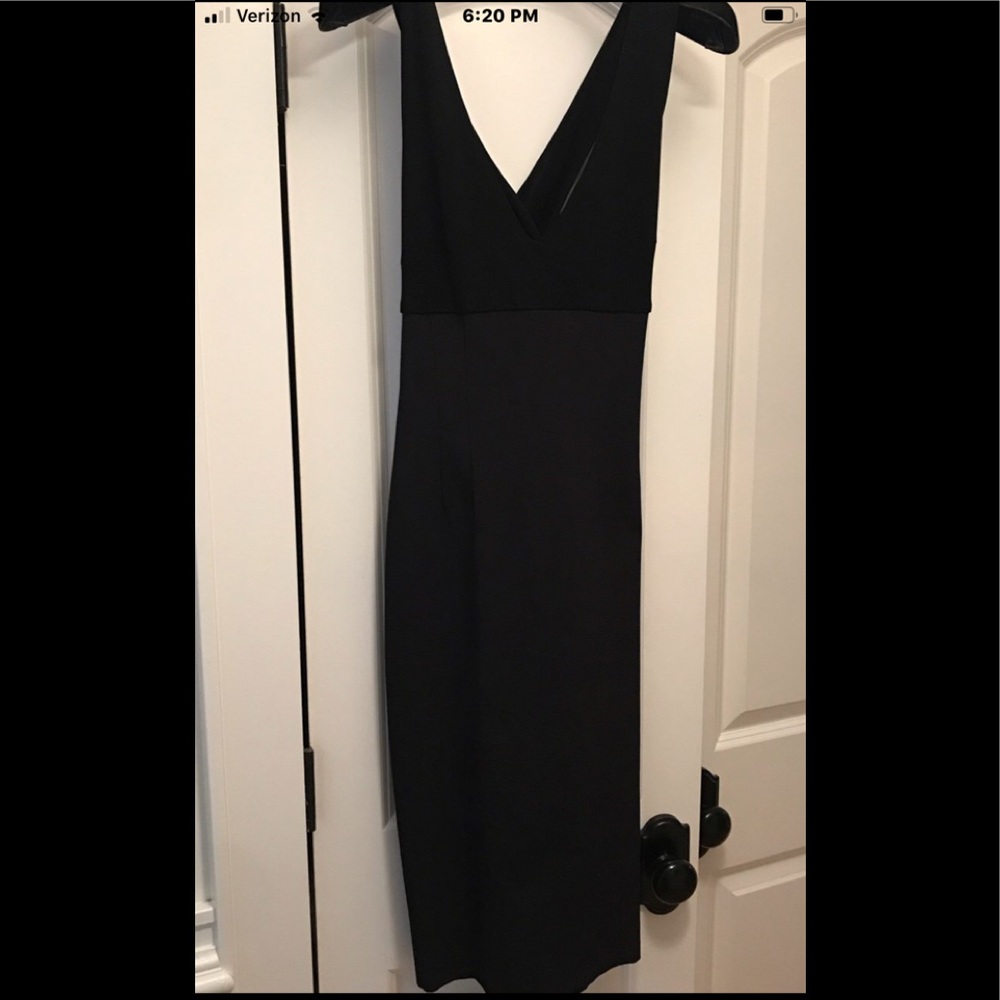 Bianca Nero Vintage 1990s Stretch Halter Dress
